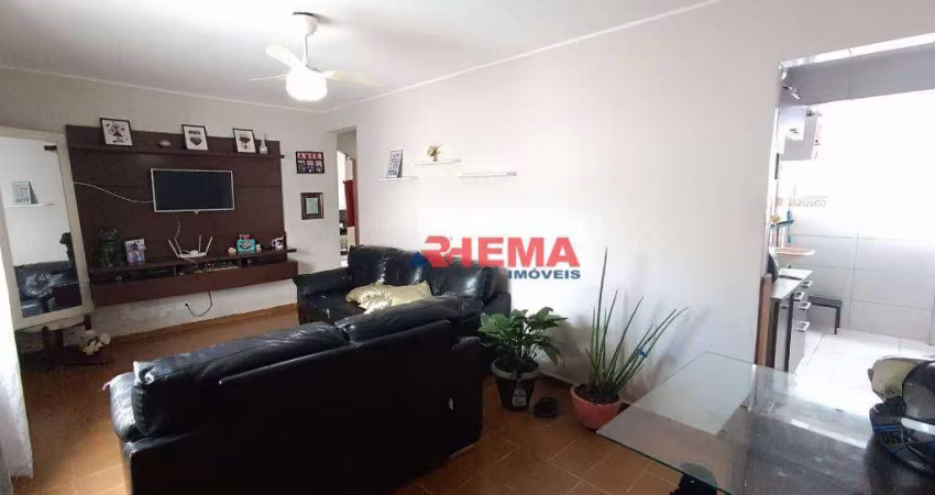 Apartamento com 3 dormitórios à venda, 68 m² por R$ 280.000,00 - Aparecida - Santos/SP