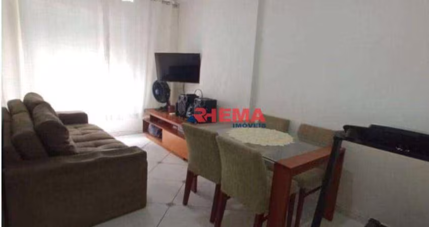 Apartamento à venda, 47 m² por R$ 350.000,00 - Aparecida - Santos/SP