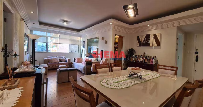 Apartamento com 2 dormitórios à venda, 106 m² por R$ 850.000,00 - Pompéia - Santos/SP