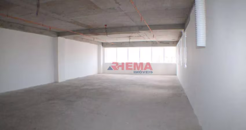 Sala para alugar, 138 m² por r$ 10.752,69/mês - gonzaga - santos/sp
