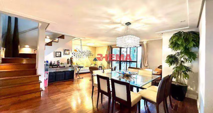 Cobertura à venda, 323 m² por R$ 2.390.000,00 - Aparecida - Santos/SP