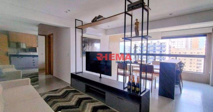 Apartamento com 2 dormitórios à venda, 65 m² por R$ 1.040.000,00 - Ponta da Praia - Santos/SP