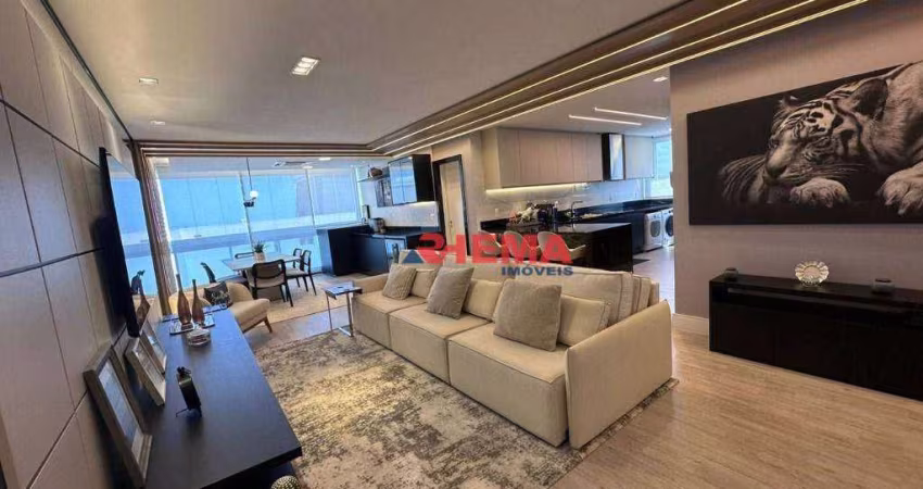 Apartamento com 1 dormitório à venda, 91 m² por R$ 2.650.000,00 - Aparecida - Santos/SP