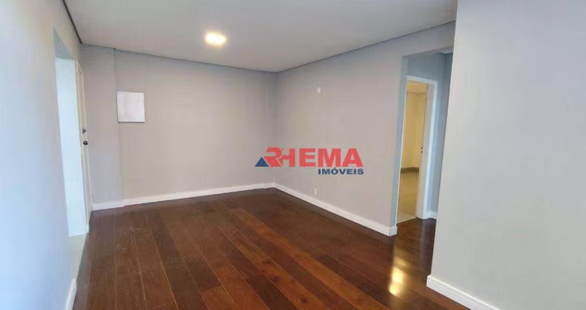 Apartamento com 2 dormitórios à venda, 90 m² por R$ 480.000,00 - Campo Grande - Santos/SP