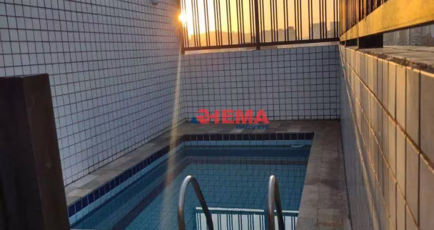 Cobertura com 4 dormitórios à venda, 240 m² por R$ 2.000.000,00 - Boqueirão - Santos/SP