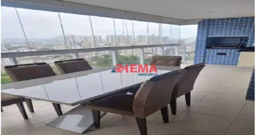 Apartamento com 3 dormitórios à venda, 129 m² por r$ 1.780.000,00 - aparecida - santos/sp