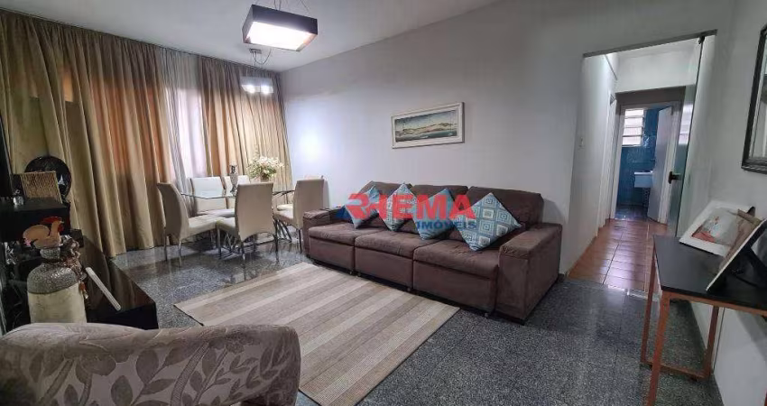 Apartamento com 2 dormitórios à venda, 103 m² por R$ 620.000,00 - Aparecida - Santos/SP