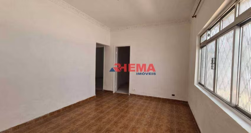 Apartamento com 2 dormitórios à venda, 56 m² por R$ 280.000,00 - Jabaquara - Santos/SP