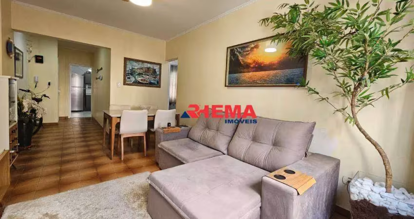 Apartamento com 2 dormitórios à venda, 65 m² por r$ 560.000,00 - ponta da praia - santos/sp