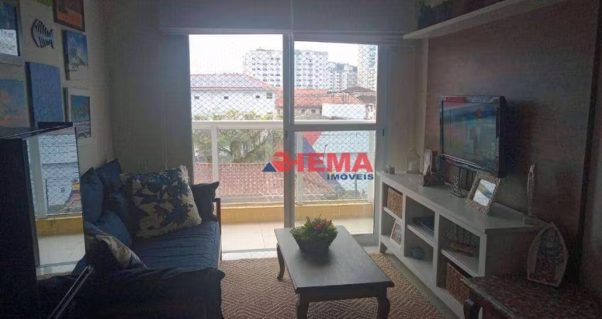 Apartamento para alugar, 58 m² por R$ 4.500,01/mês - Campo Grande - Santos/SP