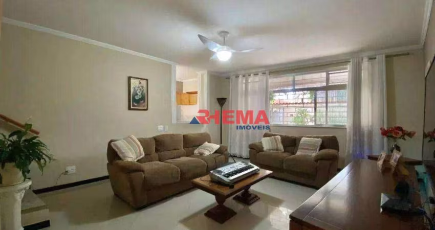 Sobrado com 3 dormitórios à venda, 156 m² por R$ 1.549.000,00 - Aparecida - Santos/SP