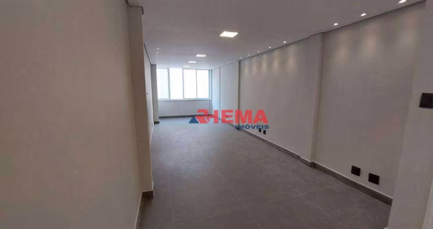 Apartamento com 2 dormitórios à venda, 85 m² por R$ 720.000,00 - José Menino - Santos/SP