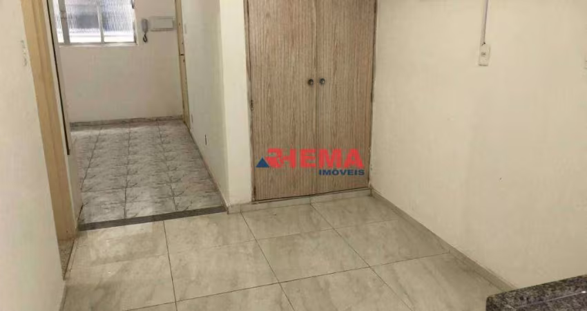 Apartamento com 2 dormitórios para alugar, 80 m² por R$ 2.700,01/mês - Aparecida - Santos/SP