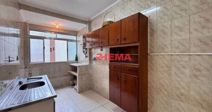 Apartamento para alugar, 60 m² por R$ 3.000,01/mês - José Menino - Santos/SP