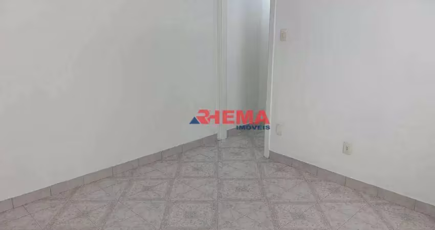 Kitnet para alugar, 35 m² por r$ 2.180/mês - embaré - santos/sp