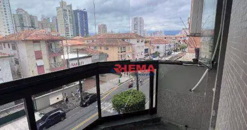 Apartamento para alugar, 160 m² por R$ 7.400,01/mês - Embaré - Santos/SP