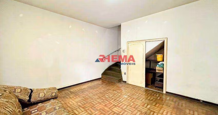 Sobrado com 2 dormitórios à venda, 75 m² por R$ 370.000,00 - Jabaquara - Santos/SP