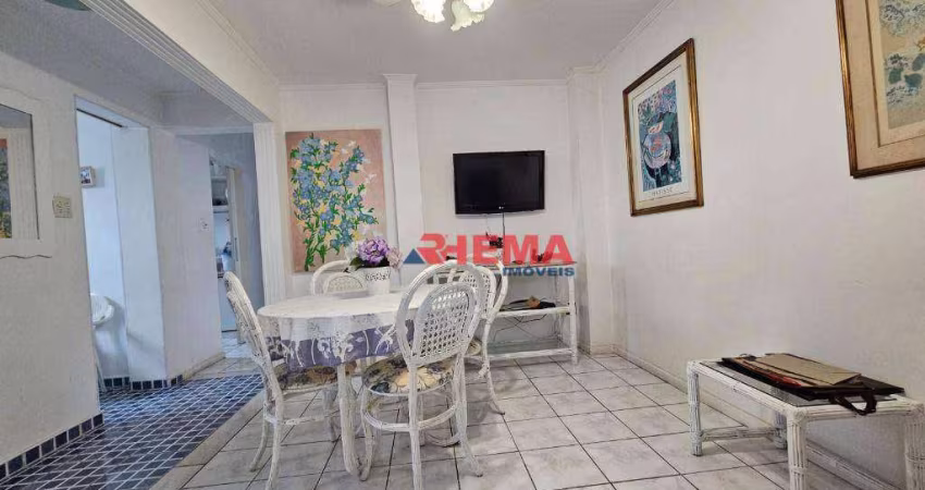 Apartamento com 2 dormitórios à venda, 65 m² por R$ 410.000,00 - Aparecida - Santos/SP