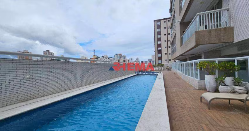 Apartamento com 3 dormitórios à venda, 111 m² por R$ 1.150.000,00 - Marapé - Santos/SP