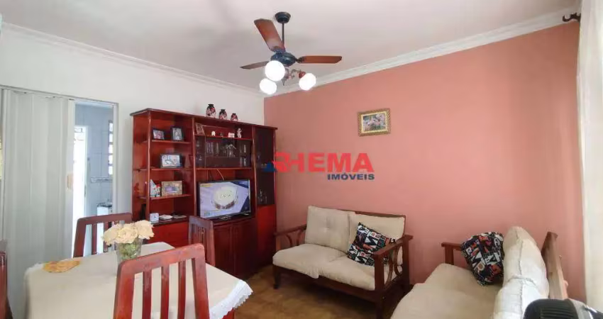Sobrado com 2 dormitórios à venda, 69 m² por r$ 445.000,00 - macuco - santos/sp