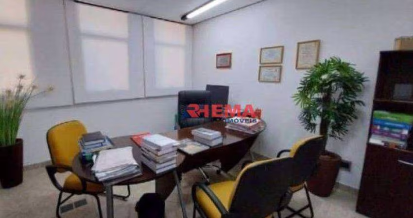 Sala para alugar, 85 m² por R$ 2.200,01/mês - Centro - Santos/SP