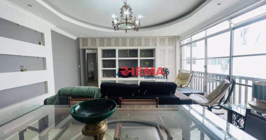 Apartamento com 3 dormitórios à venda, 100 m² por R$ 860.000,00 - Gonzaga - Santos/SP