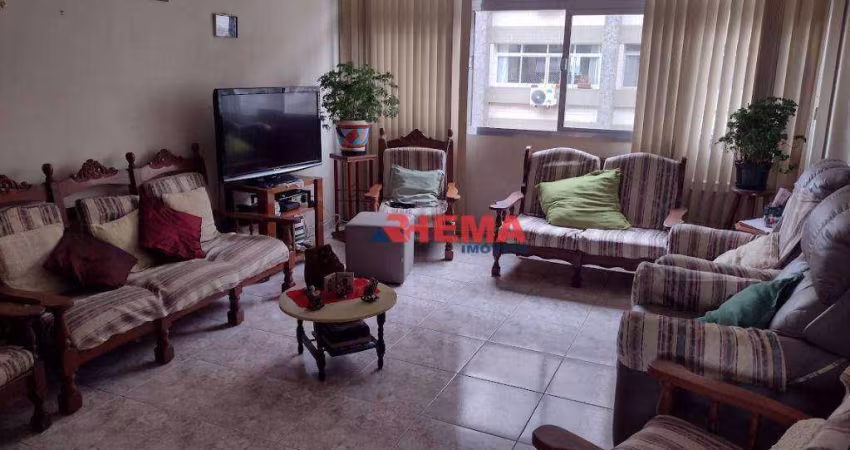 Apartamento com 2 dormitórios à venda, 90 m² por R$ 620.000,00 - Gonzaga - Santos/SP