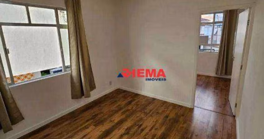 Apartamento com 1 dormitório à venda, 48 m² por R$ 385.000,00 - Ponta da Praia - Santos/SP