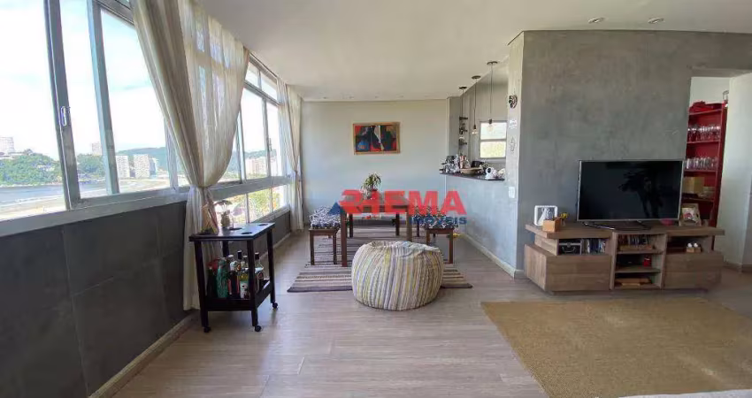 Apartamento à venda, 116 m² por r$ 700.000,00 - itararé - são vicente/sp