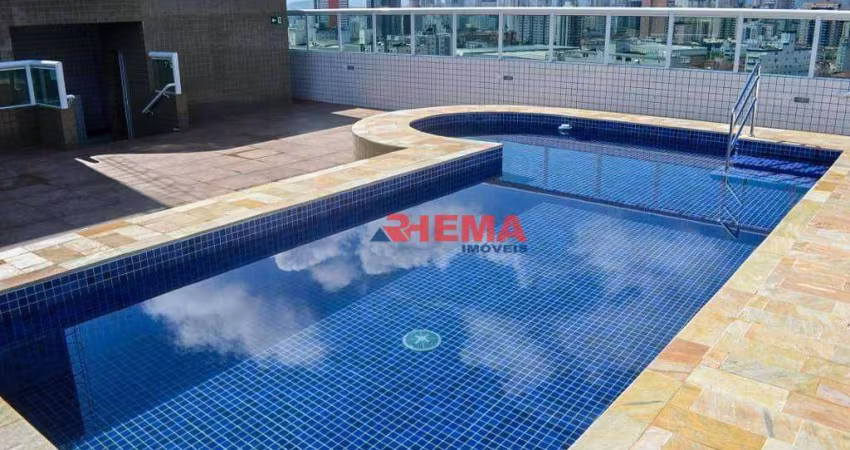 Apartamento com 2 dormitórios à venda, 92 m² por R$ 900.000,00 - Campo Grande - Santos/SP