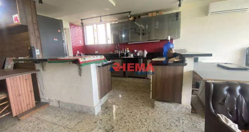 Apartamento com 3 dormitórios à venda, 126 m² por r$ 1.500.000,00 - gonzaga - santos/sp