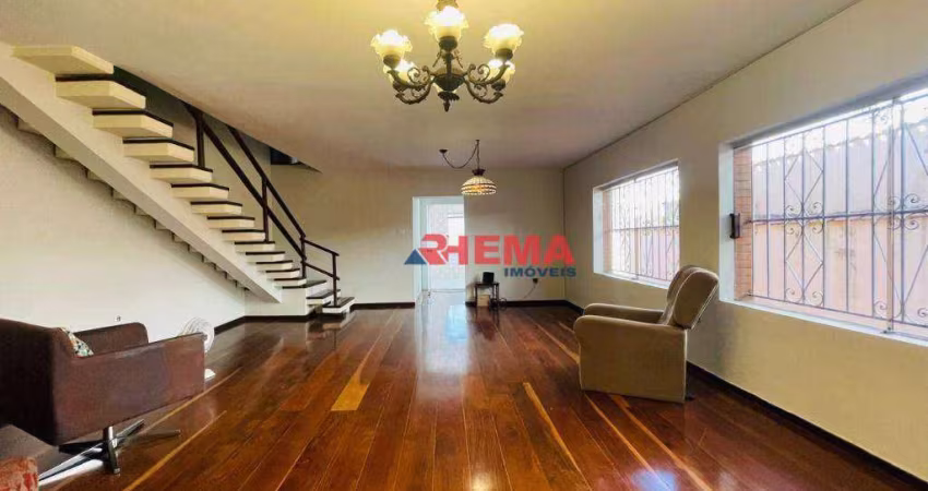 Casa com 5 dormitórios à venda, 324 m² por R$ 2.500.000,00 - Embaré - Santos/SP