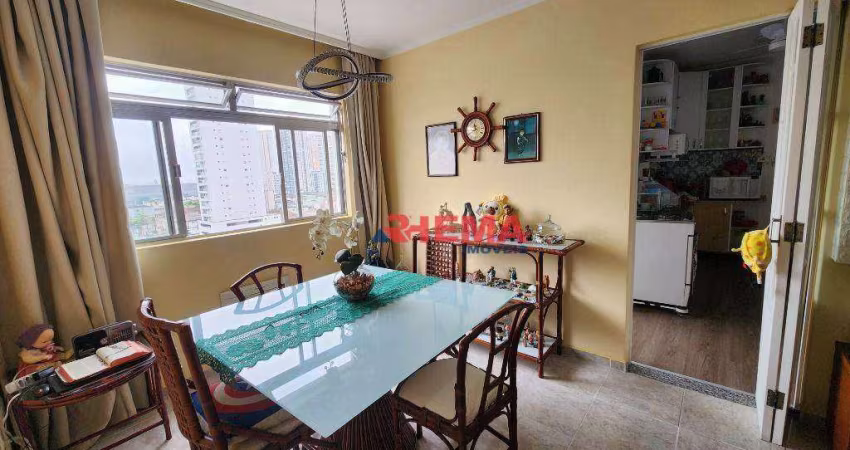 Apartamento com 2 dormitórios à venda, 100 m² por R$ 520.000,00 - Ponta da Praia - Santos/SP