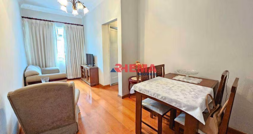 Apartamento com 2 dormitórios à venda, 58 m² por R$ 330.000,00 - Vila Belmiro - Santos/SP