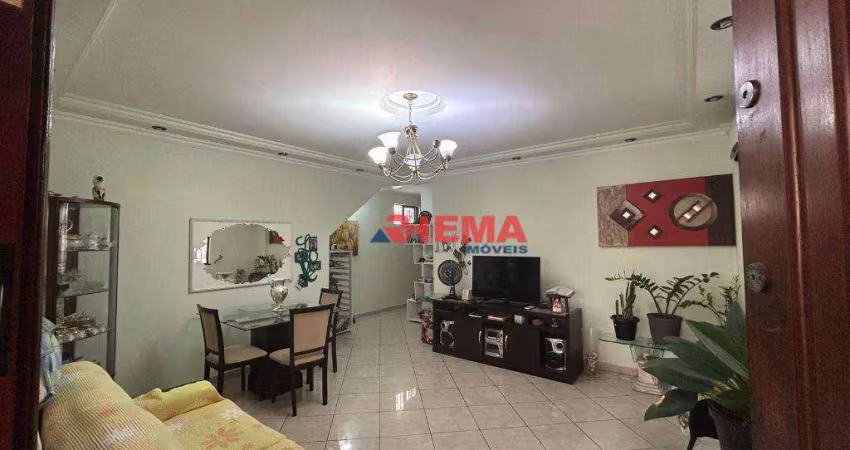 Casa com 3 dormitórios à venda, 127 m² por R$ 980.000,00 - Aparecida - Santos/SP