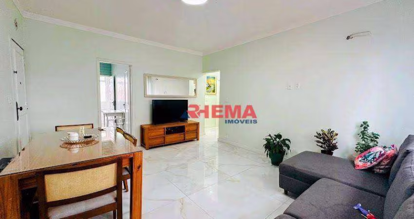 Apartamento com 3 dormitórios à venda, 115 m² por R$ 545.000,00 - Campo Grande - Santos/SP