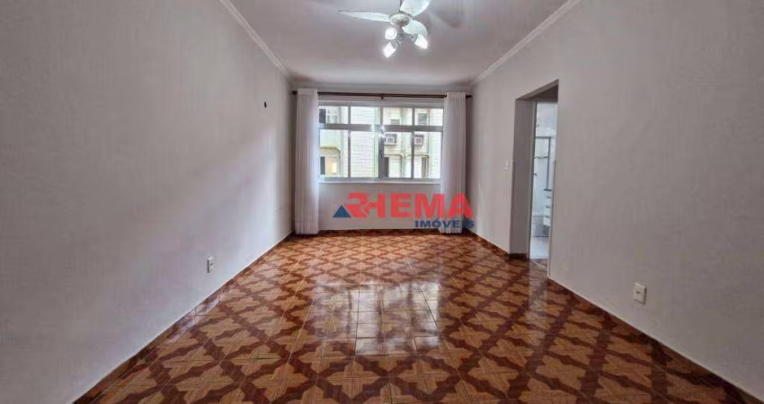 Apartamento com 2 dormitórios à venda, 100 m² por R$ 720.000,00 - Aparecida - Santos/SP