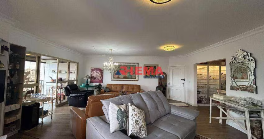 Apartamento com 3 dormitórios à venda, 185 m² por R$ 2.100.000,00 - Aparecida - Santos/SP
