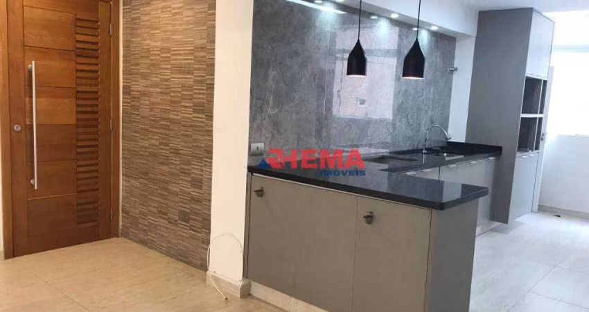 Apartamento com 3 dormitórios à venda, 110 m² por R$ 960.000,00 - José Menino - Santos/SP