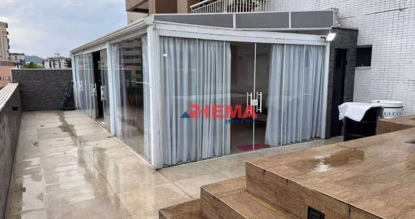 Apartamento com 2 dormitórios à venda, 163 m² por r$ 899.000,00 - estuário - santos/sp