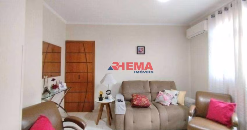 Apartamento com 3 dormitórios à venda, 90 m² por R$ 480.000,00 - Marapé - Santos/SP