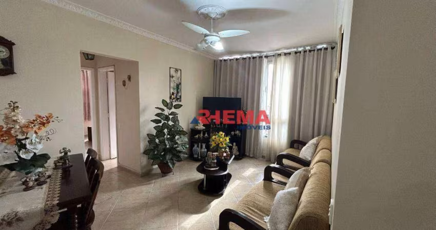 Apartamento com 2 dormitórios à venda, 70 m² por R$ 460.000,00 - Aparecida - Santos/SP