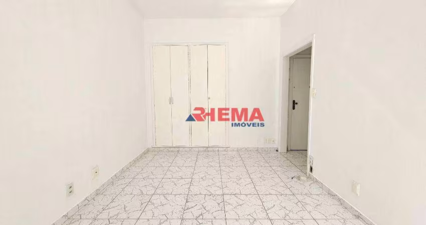 Kitnet com 1 dormitório à venda, 26 m² por R$ 380.000,00 - Embaré - Santos/SP