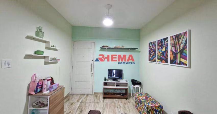 Apartamento com 1 dormitório à venda, 30 m² por R$ 220.000,00 - Centro - São Vicente/SP