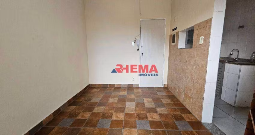 Apartamento com 1 dormitório à venda, 36 m² por R$ 295.000,00 - Embaré - Santos/SP