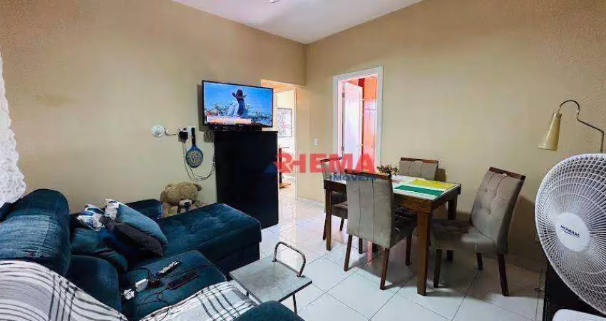 Apartamento com 2 dormitórios para alugar, 62 m² por R$ 3.500,02/mês - Ponta da Praia - Santos/SP