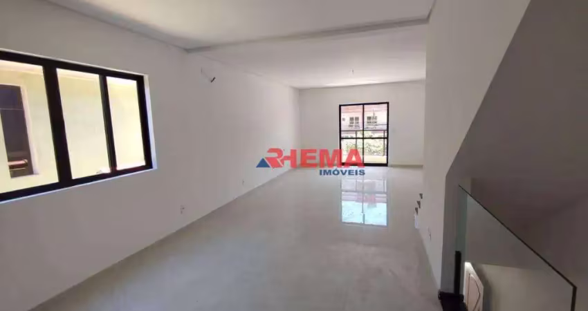 Sobrado com 3 dormitórios à venda, 202 m² por r$ 1.725.000,00 - embaré - santos/sp