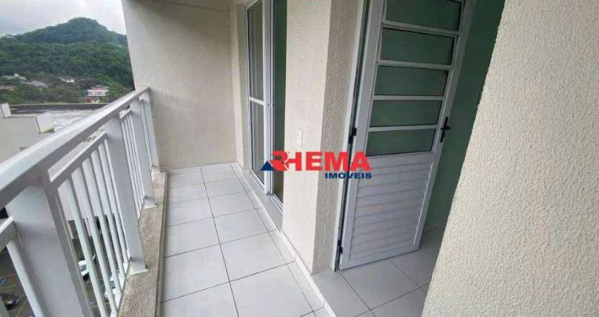 Apartamento com 2 dormitórios para alugar, 58 m² por R$ 2.788,00/mês - Morro de Nova Cintra - Santos/SP