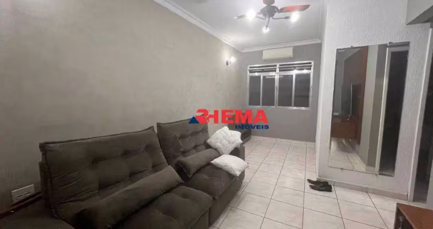 Apartamento com 2 dormitórios para alugar, 80 m² por R$ 3.500,01/mês - Boqueirão - Santos/SP