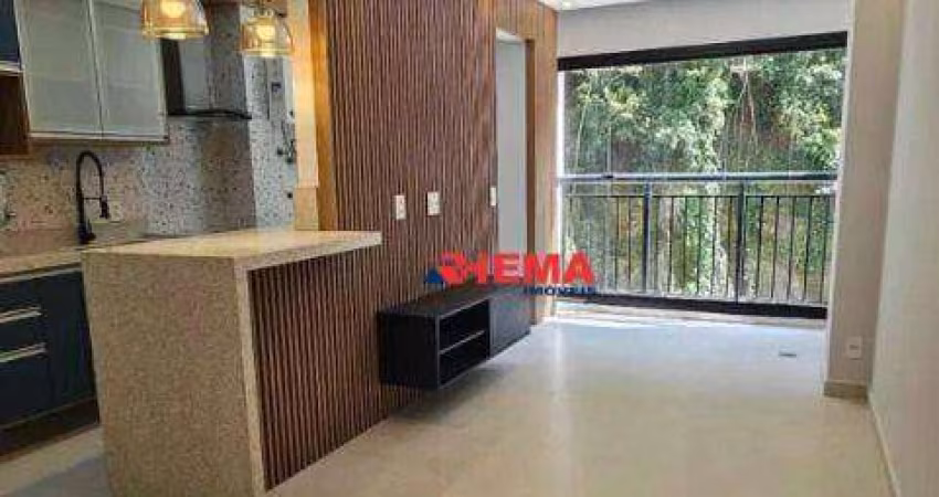 Apartamento com 2 dormitórios à venda, 63 m² por R$ 752.000,00 - Marapé - Santos/SP